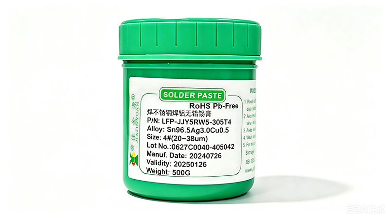 LFP-5RW5-305 焊不銹鋼焊鋁無鉛錫膏