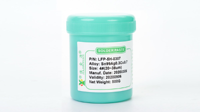 國產錫膏品牌型號推薦——激光無鉛高溫錫膏 5RLJ
