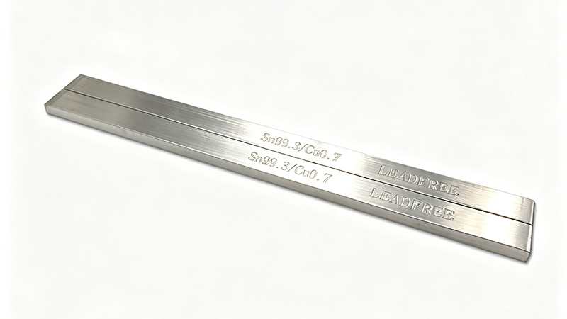 無鉛錫條 Sn99.3Cu0.7 (Ni0.04-0.07, Ge0.008-0.01)